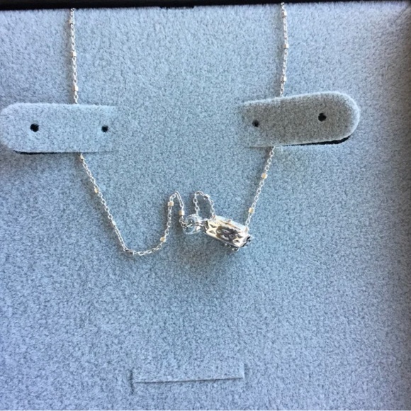 Diamond Teardrop Pendant with Chain, White Gold, .65 carats, stunning! - Picture 9 of 16